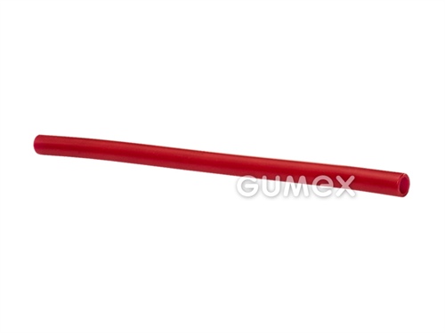 Potravinová trubička na tekuté požívatiny LDPE, 3/8" (9,5x1,4mm), 10bar, polyetylén, -10°C/+60°C, červená